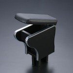 Rimアームレスト[ブラックレザー調仕上】