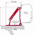 FIAMMA製サイドオーニングシステムキャリア取付ブラケット