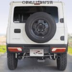 スペアタイヤ移動ブラケット