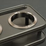 Rim フロントナビテーブルV2(BKレザー/BKモール）