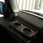 Rim フロントナビテーブルV2(BKレザー/BKモール）