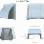 汎用バックカメラカバー(FRP製）シングル＆ワイド